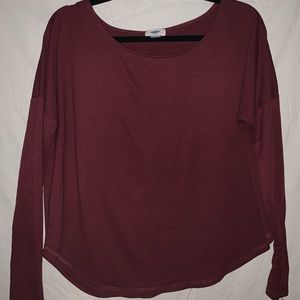 Maroon Top